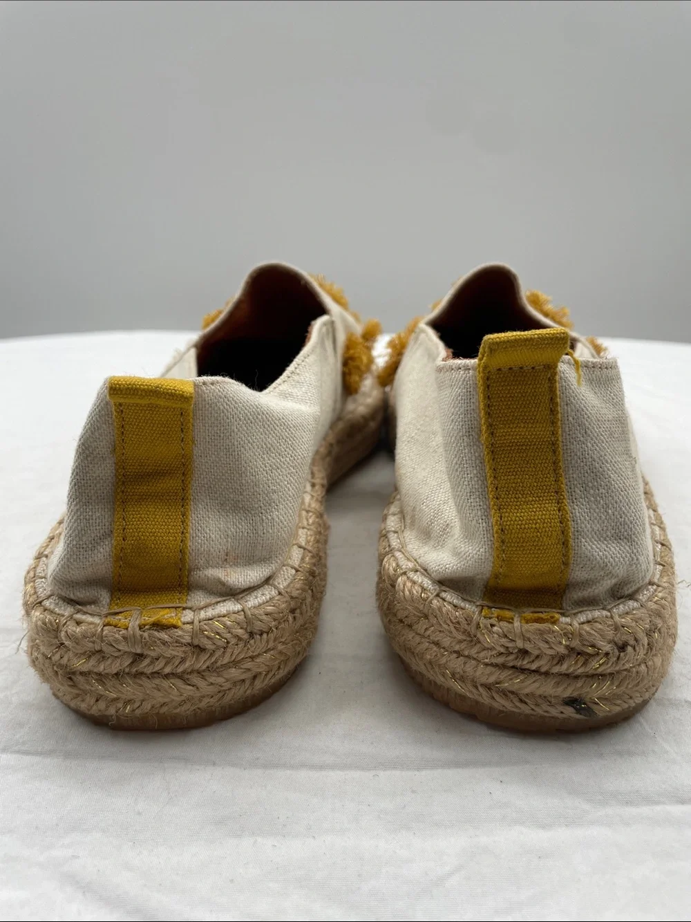 NEW! Silvia Cobos Espadrille Slip-On with Pom Details. 7.5.